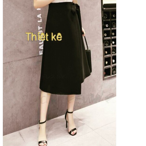 CHÂN VÁY PHOM DÀI TÀ ĐẤP THIẾT KẾ MS05