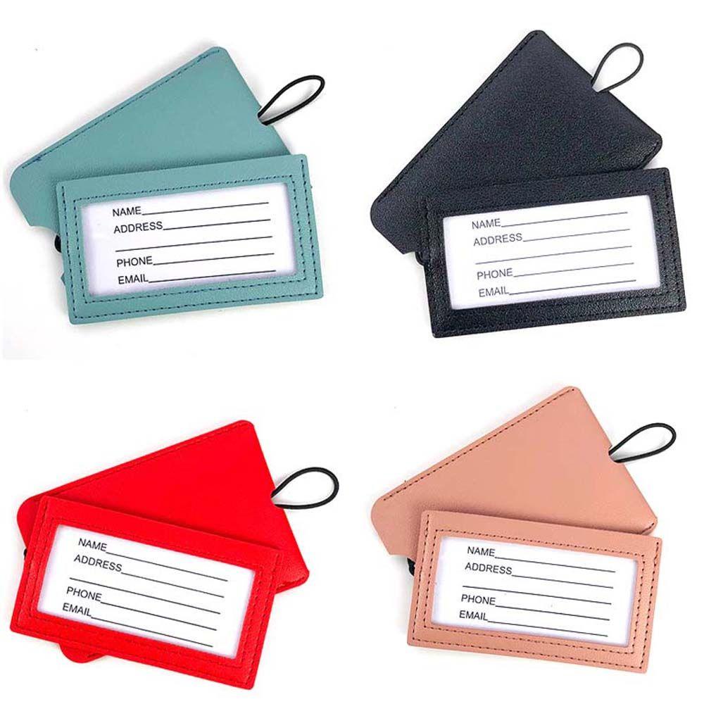 Thẻ Hành Lý Du Lịch Bằng Da PU in Chữ HARRIETT