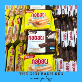 Bánh kem xốp Nabati gói 50g