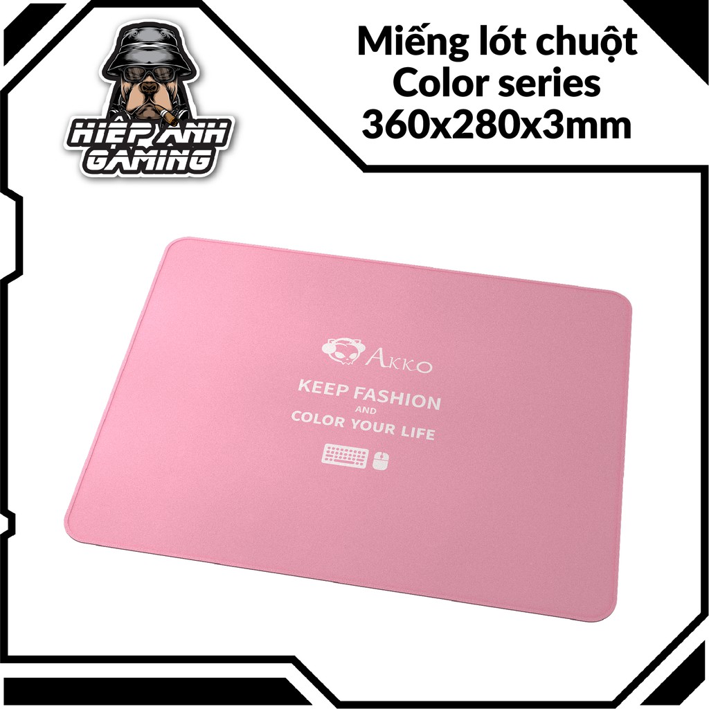 Tấm lót chuột Color series 360x280x3mm
