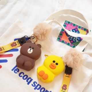 Móc Khoá Brown vịt vàng