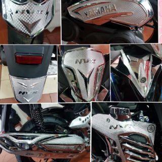 ốp trang trí,bảo vệ xe NVX 125-150. 7 món
