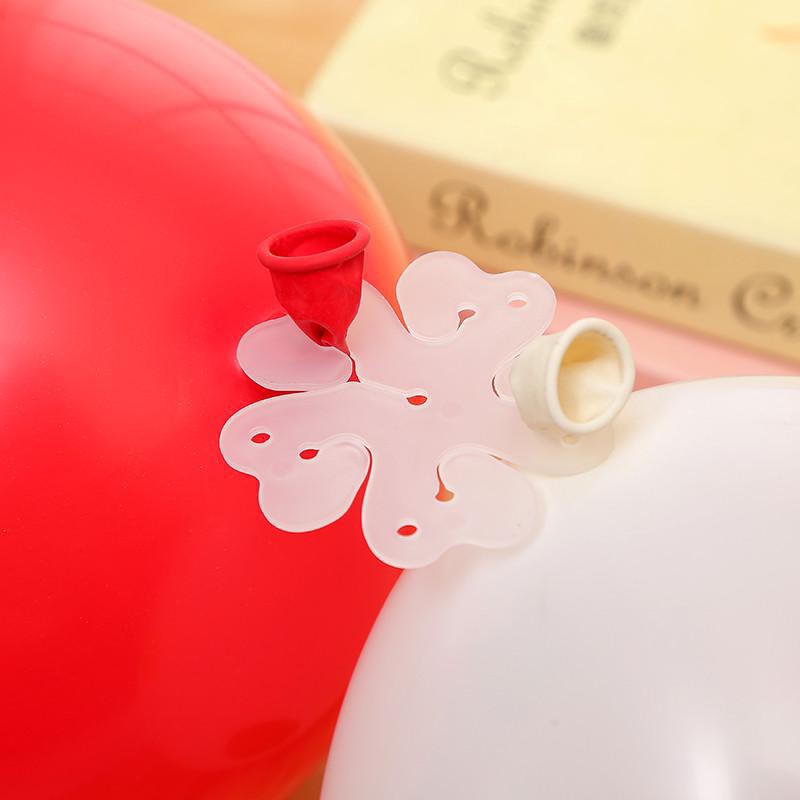 5 Miếng nhựa kết bong bóng tạo hình bông hoa #TrangTriSinhNhat