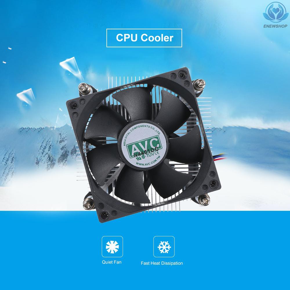 Quạt Tản Nhiệt Cpu Intel 1155 1150 1151 Pwm 12v 1.05a Cho Máy Tính