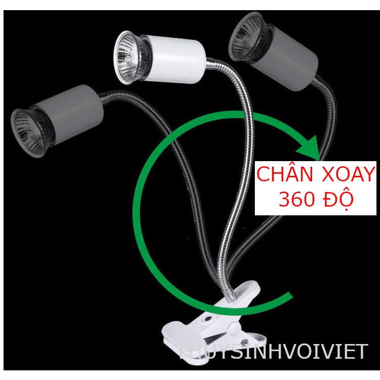 Đèn sưởi ấm UVA UVB cho bể nuôi bò sát, rùa, Iguana công suất 25,50,75W, VUI LÒNG XEM MÔ TẢ SẢN PHẨM