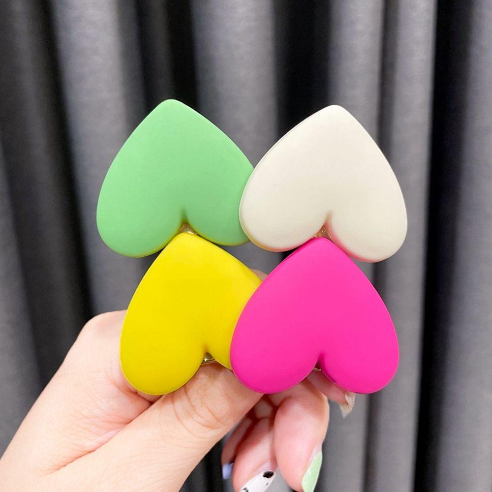 Kẹp Tóc Hình Trái Tim Dễ Thương Cho Bé Gái