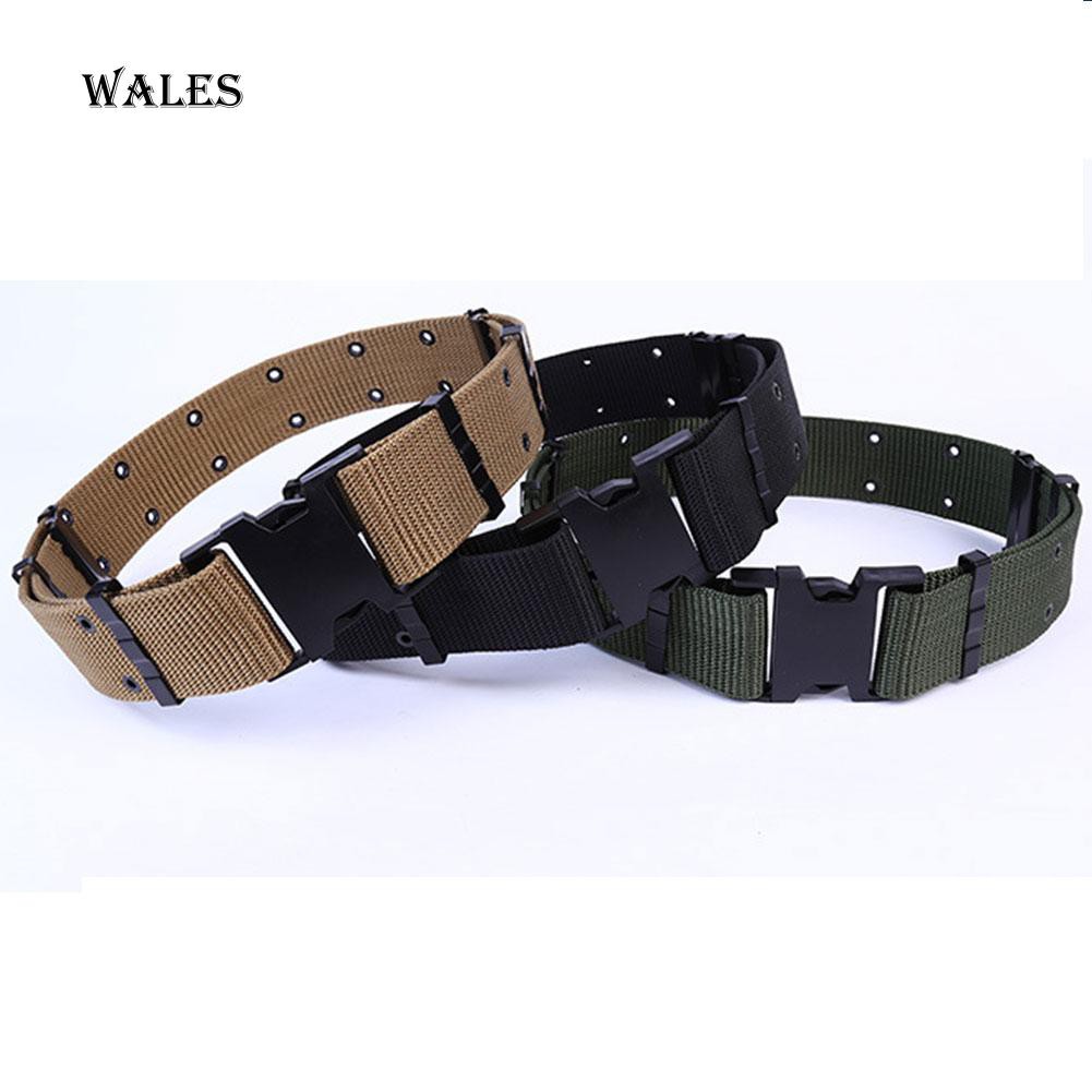 Thắt lưng vải bố kiểu dáng thời trang, năng động cho nam/nữ