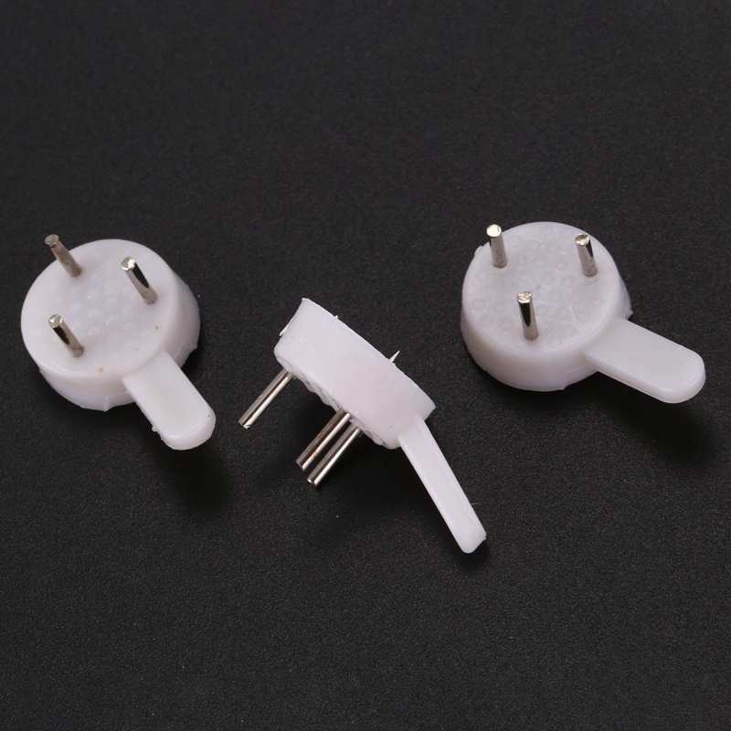 Set 40 móc treo khung ảnh gắn tường bằng nhựa 3 chân kiểu dáng tiện dụng