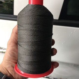 Chỉ dù 1mm nâu xám cuộn 750m