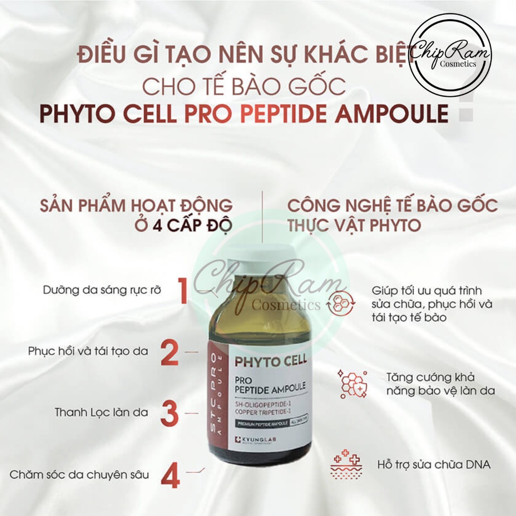TẾ BÀO GỐC PHYTO CELL PEPTIDE AMPOULE KYUNGLAB 20ML