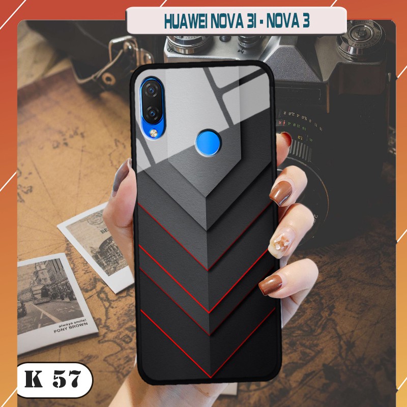 Ốp lưng kính 3D cho Huawei Nova 3I- Nova 3