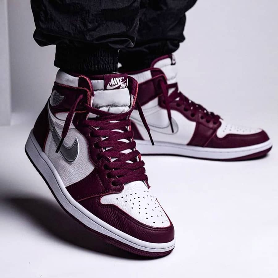 Giày chính hãng Nike Jordan 1 Retro High &quot;Bordeaux&quot; 575441-611 - Bounty Sneakers