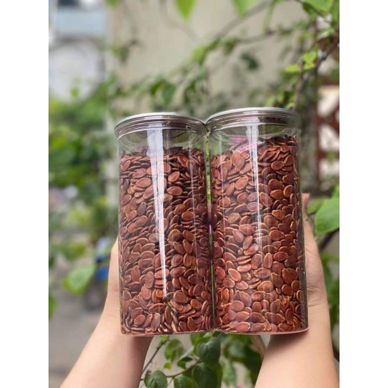 Hạt dưa rang tay không màu loại ngon (hũ 500g)