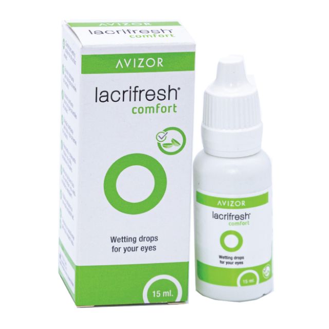 Nước nhỏ mắt nhân tạo Avizor Lacrifresh comfort 15ml