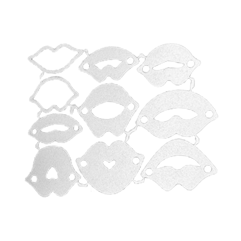 Khuôn Cắt Giấy Kim Loại Hình Đôi Môi Đỏ