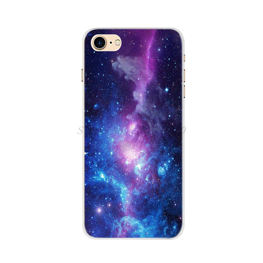 Ốp điện thoại silicone TPU mềm in hoạ tiết thích hợp cho iPhone 5 5S 6 6S 7 8 Plus X XR Xs Max