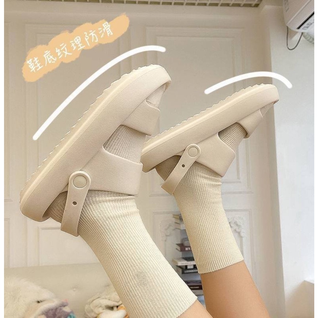 Dép Sandal Nam,Nữ - Dép quai hậu Đế Bánh Mỳ EVA Cao 3cm dành cho Học Sinh, Sinh Viên Mẫu Cực Hot 2022- PinkOri