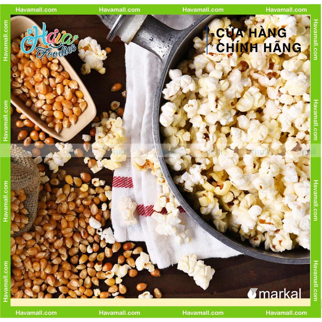 [HÀNG CHÍNH HÃNG] Bắp Nổ Hữu Cơ Markal 500gr - Organic Popcorn