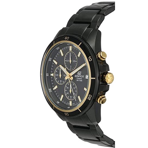 Đồng hồ nam Casio Edifice EFR-526BK-1A9 dây thép không gỉ, chống nước 50m, hàng chính hãng