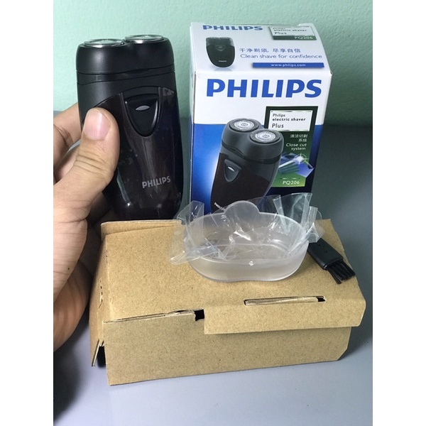 MÁY CẠO RÂU PQ206 chính hãng PHILIPS (bán lẻ rẻ như buôn) bảo hành 24 THÁNG