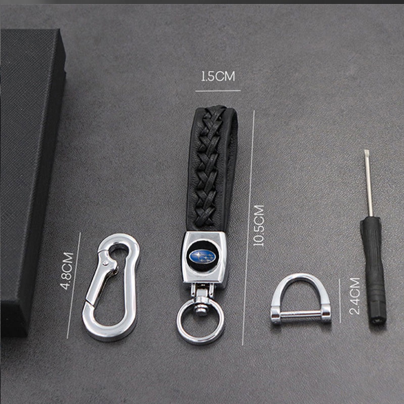 (Hàng Mới Về) Móc Chìa Khóa Xe Hơi Subaru Có Khóa Tiện Dụng