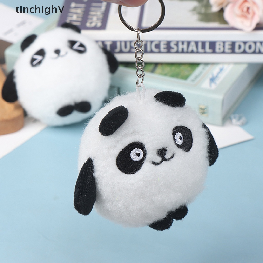 [TinchighV] Móc Khóa Gấu Trúc Nhồi Bông Dễ Thương Dành Cho Cặp Đôi / Túi Xách / Xe Hơi 2022