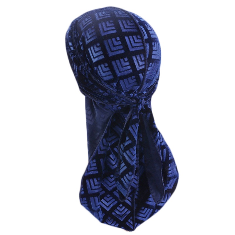 Khăn Trùm Đầu Turban In Họa Tiết Thời Trang