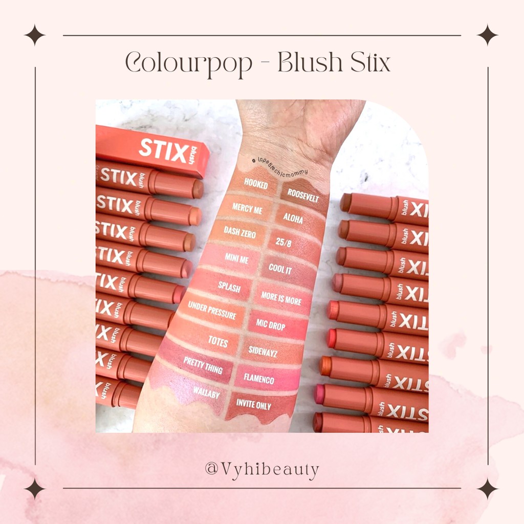 Phấn má Colourpop dạng thỏi Blush Stix