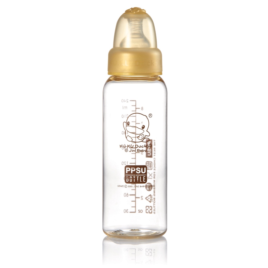 Bình sữa cổ thường PPSU KU.KU Duckbill KU5832 - 240ml