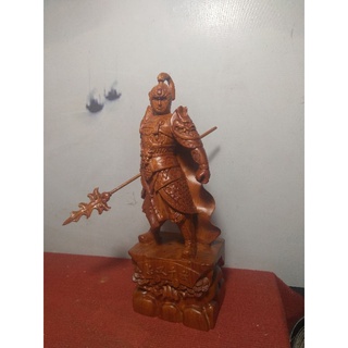 Triệu tử long(triệu vân) gỗ hương đá