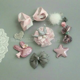 Set 10 kẹp tóc Chicbaby dành cho bé gái