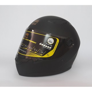 Mũ Bảo Hiểm Fullface Royal M136 Đen