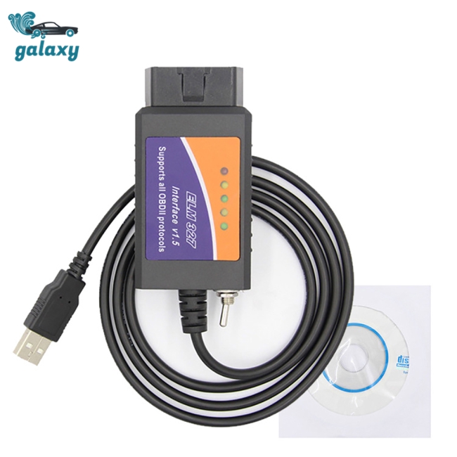 Công cụ quét lỗi tự động OBD2 USB ELM327 với HS-CAN/MS-CAN cho xe Forscan Focus Mazda Ford