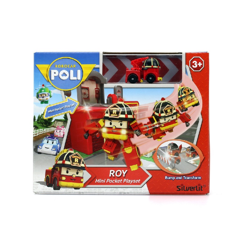 ROBOCAR Poli Mini Pocket Playset Poly Roy Toy Code SVR83364
