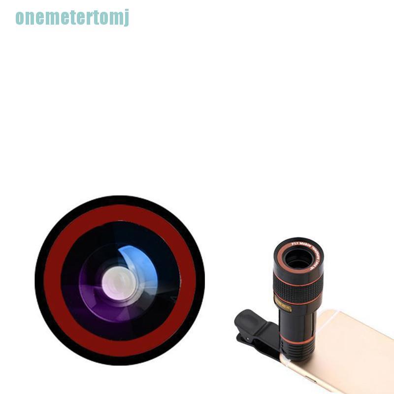 【ter】12X Zoom Phone Camera Lens Universal Clip Outdoor Cell Phone Telescope Camera