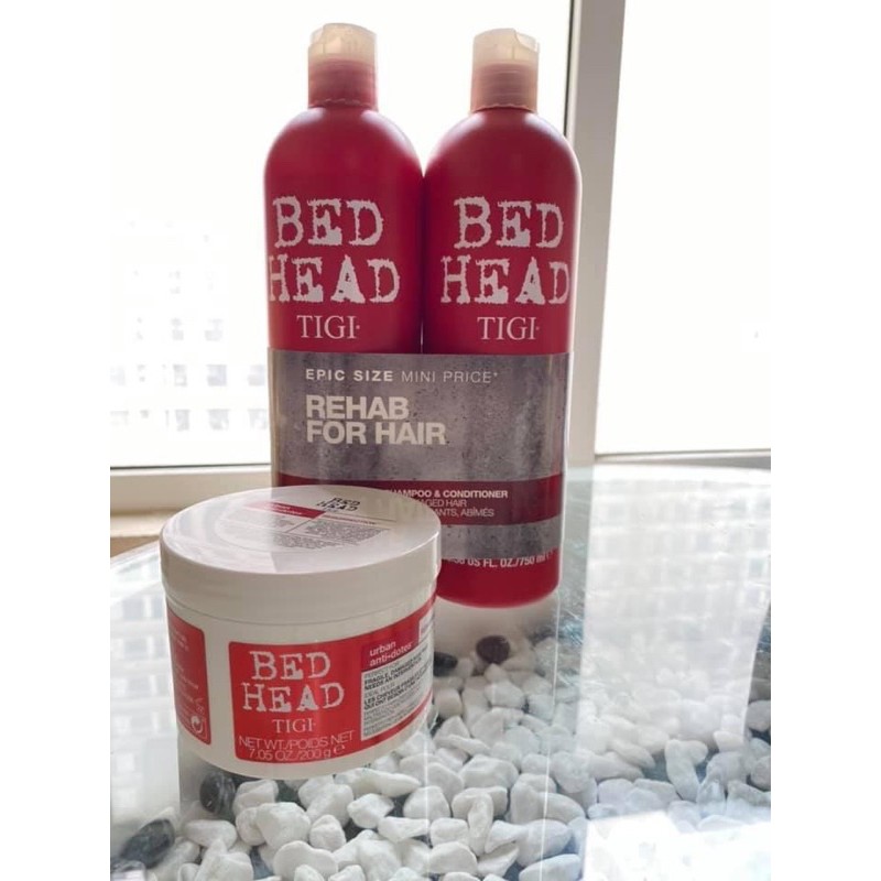 Dầu gội Tigi màu đỏ BED HEAD TIGI URBAN ANTIDOTES Resurrection Shampoo