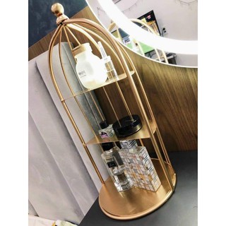 Kệ mỹ phẩm lồng chim