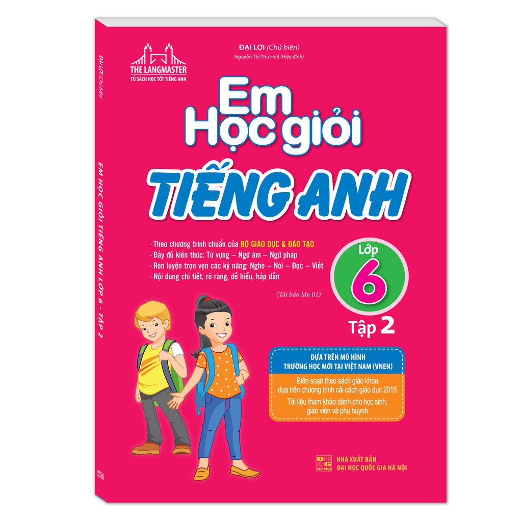 Sách - Em học giỏi tiếng Anh lớp 6-tập 2 (tái bản 2019)