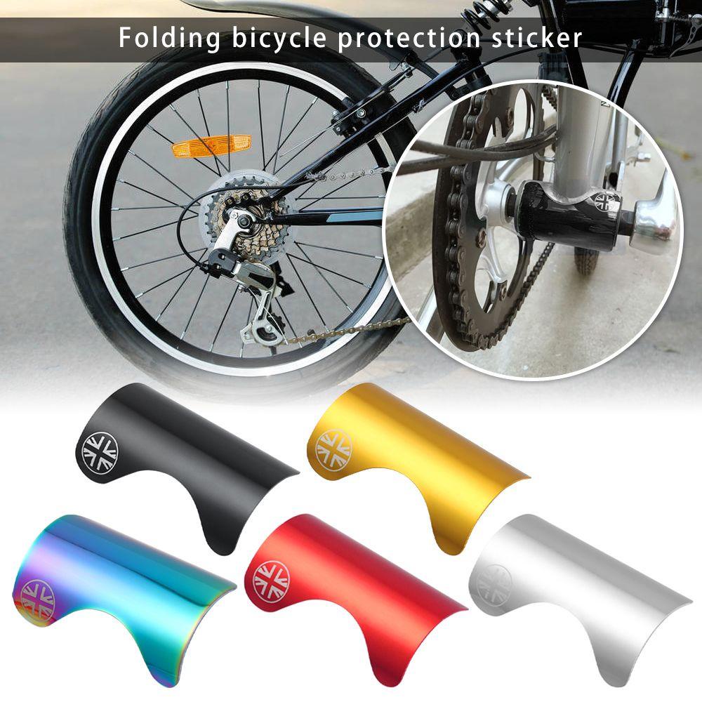 SHOUKEY Miếng Dán Bảo Vệ Khung Dưới Xe Đạp Bằng Hợp Kim Nhôm Chống Bụi