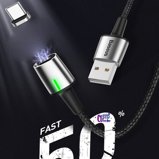 Cáp sạc từ lightning baseus zinc bọc dù 100cm-200cm chính hãng