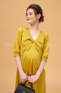 ĐẦM VÀNG XOẮN NGỰC - BIMI