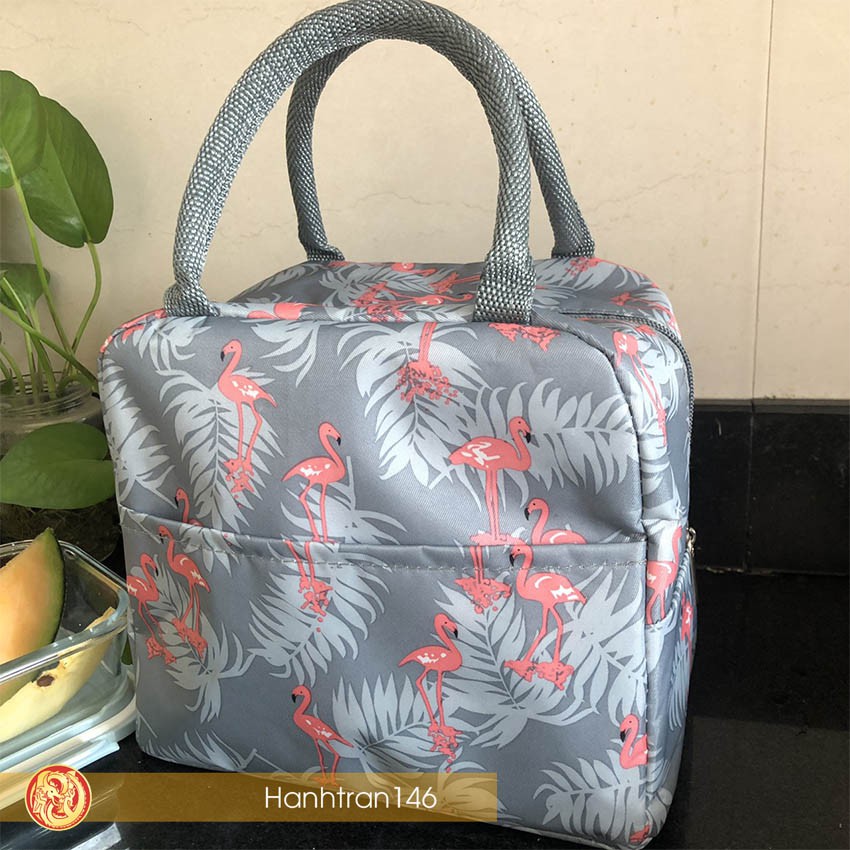 Bộ hộp cơm thuỷ tinh [ Tặng bộ đũa thìa + túi giữ nhiệt ] 1 hộp chia 2 ngăn và  1 hộp lớn 1 ngăn | BigBuy360 - bigbuy360.vn