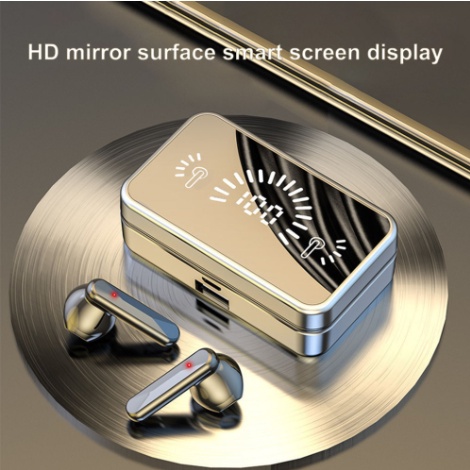 S20 Mirror BT5.1 Tai nghe không dây 3D Touch Tai nghe không dây chống nước không dây có micrô LED Âm thanh thể thao âm thanh nổi