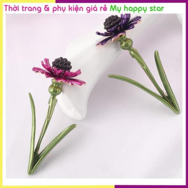 Cài áo thời trang hình hoa cúc 3D xinh xắn GC200