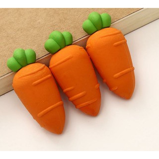 Gôm cà rốt ( vỉ 3 cái)