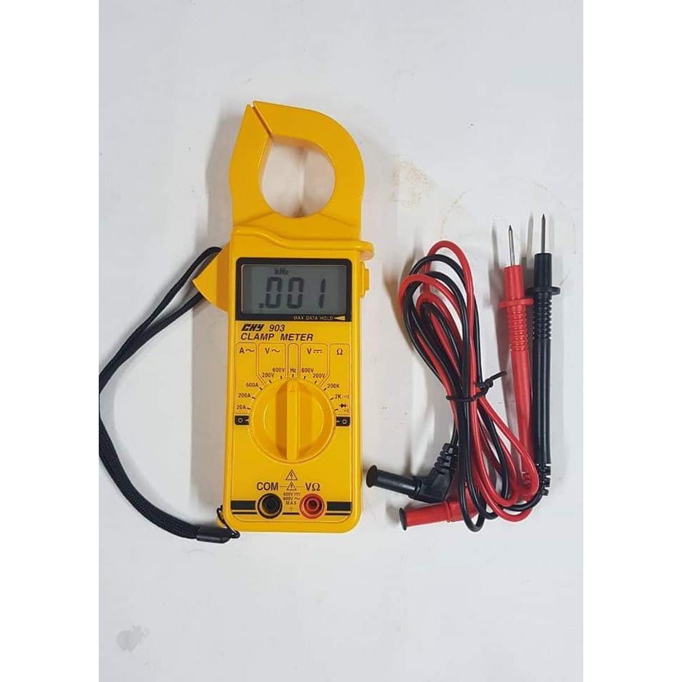 Ampe kìm hiện số điện tử đo AC CHY 903