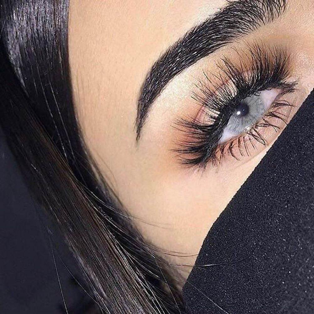 Bộ 5 Cặp Lông Mi Giả SKONHED Có Keo 3D Mềm Mại Dày Dặn Không Cần Keo Dán