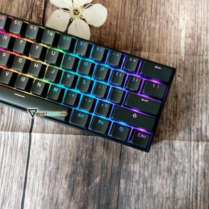 Bàn phím cơ ANNE PRO V2 màu đen, bluetooth 4.1, led RGB nhm17