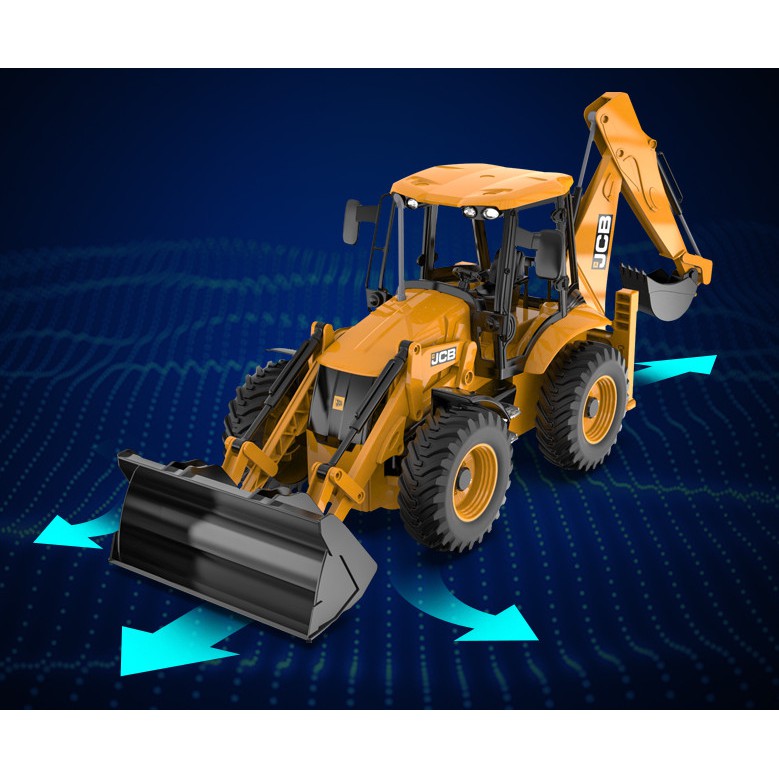 Máy xúc kỹ thuật JCB điều khiển từ xa