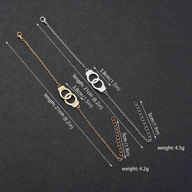 Lắc chân mạ vàng thiết kế đơn giản dễ thương cho nữ | BigBuy360 - bigbuy360.vn